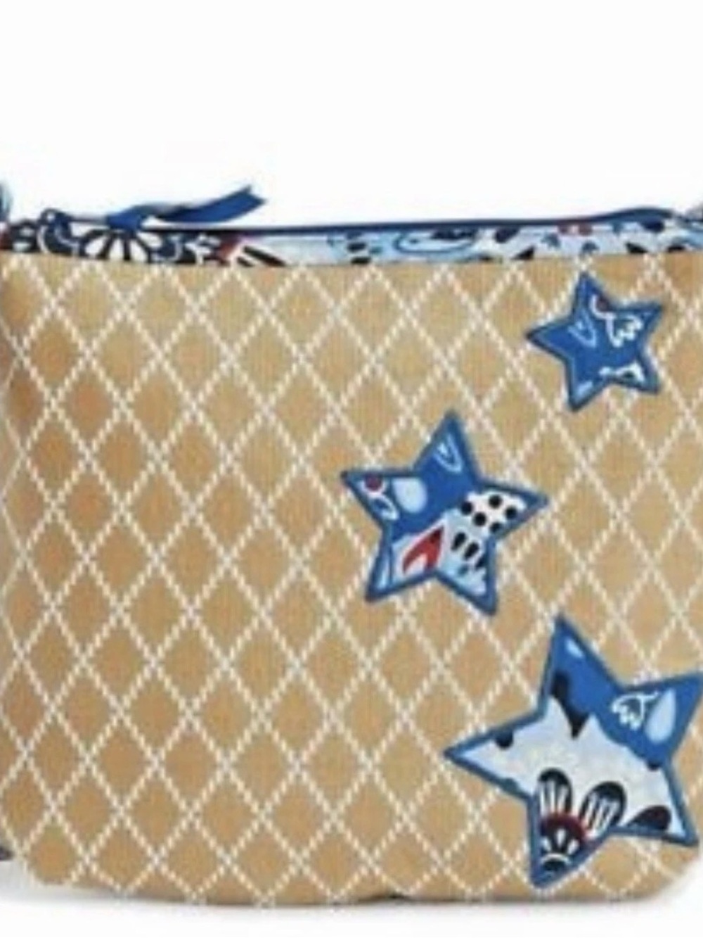 Vera Bradley Beach Crossbody Fireworks Medallion